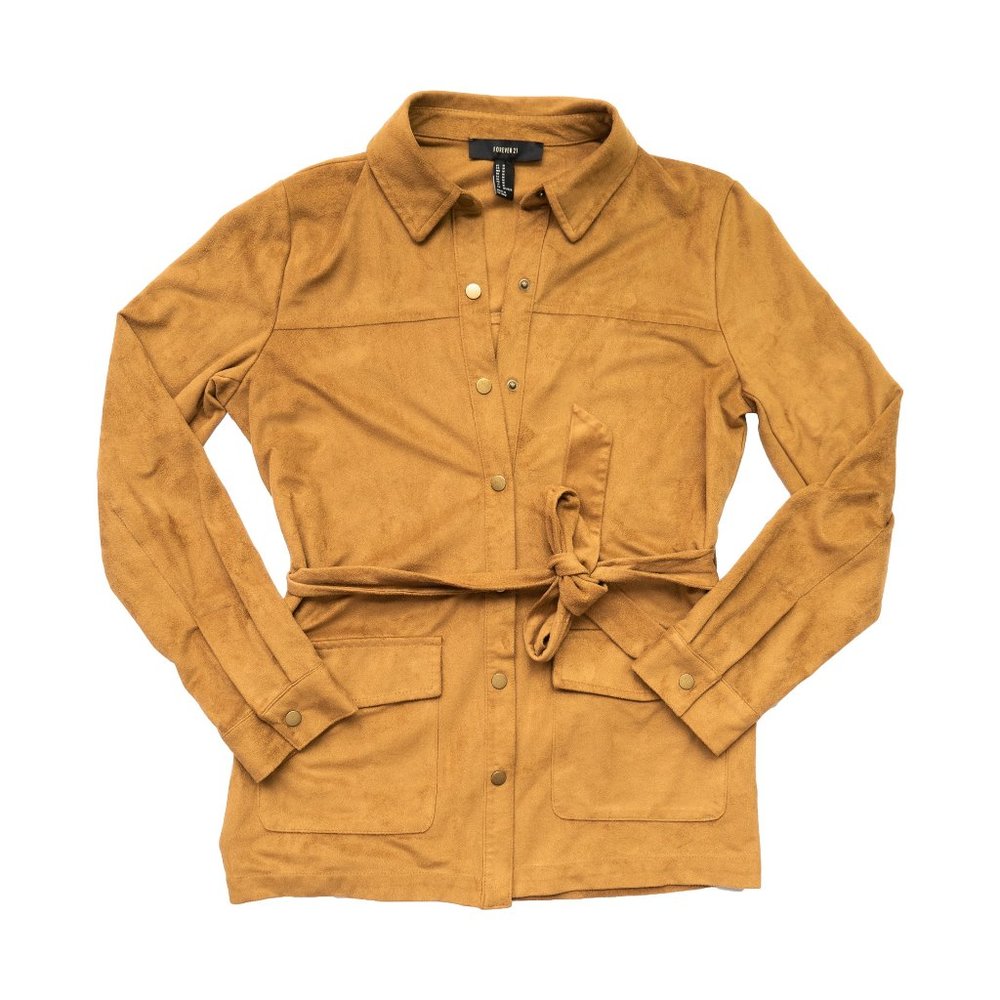 Forever 21 Suede Top